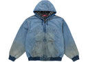 Supreme Reflective Arc Hooded Work Jacket Denim