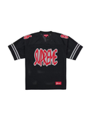 Supreme Reflective Football Jersey Black one-kickz