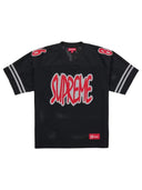 Supreme Reflective Football Jersey Black one-kickz