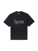 Supreme Rhinestone S/S Top Black one-kickz