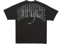 Supreme Rhinestone Script S/S Top Black one-kickz