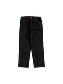 Supreme S Logo Loose Fit Jean Washed Black one-kickz
