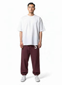 Supreme S Logo Sweatpant FW24 Maroon one-kickz