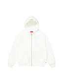 Supreme S Logo Zip Up Hooded Sweatshirt FW25 White one-kickz