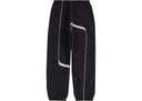 Supreme S Paneled Belted Track Pant Black