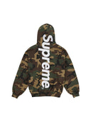 Supreme Satin Applique Hooded Sweatshirt SS26 Woodland Camo one-kickz