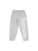 Supreme Satin Appliqué Sweatpant FW25 Heather Grey one-kickz
