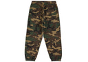 Supreme Satin Applique Sweatpant (SS26) Woodland Camo