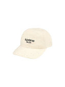 Supreme Sequin Denim Classic Logo 6-Panel 'Natural' one-kickz