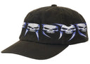 Supreme Skulls Spellout 6-Panel Black one-kickz