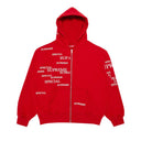 Supreme Special Zip Up Hooded Sweatshirt 'Red' one-kickz