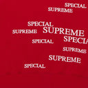 Supreme Special Zip Up Hooded Sweatshirt 'Red' one-kickz