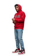 Supreme Stars Arc Hooded Sweatshirt Red
