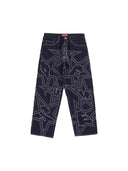Supreme Stars Topstitch Baggy Jean Indigo one-kickz
