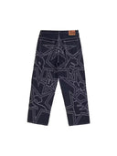 Supreme Stars Topstitch Baggy Jean Indigo one-kickz
