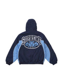 Supreme Studded Stadium Jacket Navy one-kickz