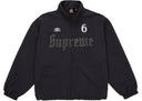 Supreme Umbro Rhinestone Track Jacket Black one-kickz