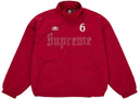 Supreme Umbro Rhinestone Track Jacket Red one-kickz