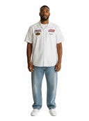 Supreme Vanson Leathers S/S Work Shirt Stripe one-kickz