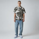 Supreme Washed Camo Polo Snow Camo one-kickz