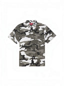 Supreme Washed Camo Polo Snow Camo one-kickz