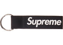 Supreme Webbing Keychain Black one-kickz