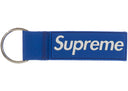 Supreme Webbing Keychain Blue one-kickz