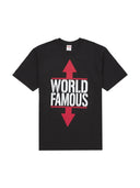 Supreme World Famous Tee Black one-kickz