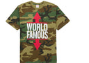 Supreme World Famous Tee Woodland Camo one-kickz