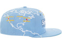 Supreme Worldwide Box Logo New Era Hat Light Blue one-kickz