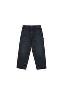 Supreme Worn Double Knee Painter Pant SS26 Black one-kickz