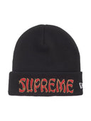 Supreme new era action beanie black