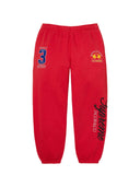 Supreme x La Martina x Jacob & Co Sweatpant 'Red' one-kickz