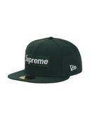 Supreme x New Era Breast Cancer Awareness Box Logo Fitted Hat Green one-kickz