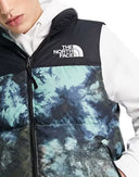 The North Face Wasabi Ice dye 1996 Retro Nuptse Down Puffer Vest Jacket one-kickz