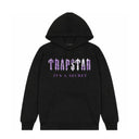 Trapstar Decoded Paisley Monochrome Edition Hoodie Black/Purple one-kickz