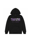 Trapstar Decoded Paisley Monochrome Edition Hoodie Black/Purple