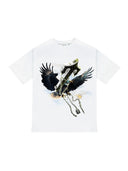 Trapstar Eagle IronGate Print T-Shirt White one-kickz