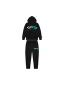 Trapstar Irongate Arch Fade Tracksuit Black/Teal