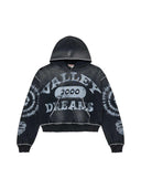 Vale Forever 2000 Spiral Pullover Hoodie in Black