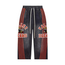 Vale Forever Anthem Tracks Sweatpants Black/Red one-kickz