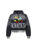 Vale Forever Anthem Zip Up Hoodie Black one-kickz