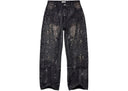 Vale Forever Black Cat Denim Pant Black one-kickz