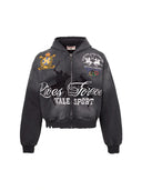 Vale Forever Blackrock Zip Up Hoodie Black one-kickz
