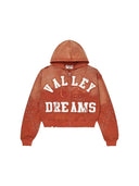 Vale Forever Classico Zip Up Hoodie Orange one-kickz