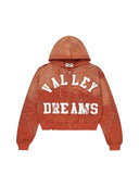 Vale Forever Classico Zip Up Hoodie Orange one-kickz