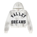 Vale Forever Classico Zip Up Hoodie White one-kickz