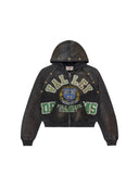 Vale Forever Gem Zip Up Hoodie Black one-kickz