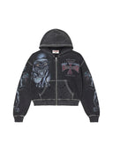 Vale Forever Hardy Boyz Zip Up Hoodie Black one-kickz