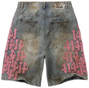 Vale Forever Pink Charm Jorts 'Mid Wash' one-kickz
